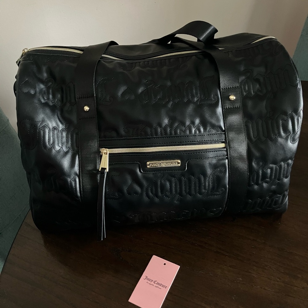 Juicy Couture Weekender Bag in Black Liquorice 🖤